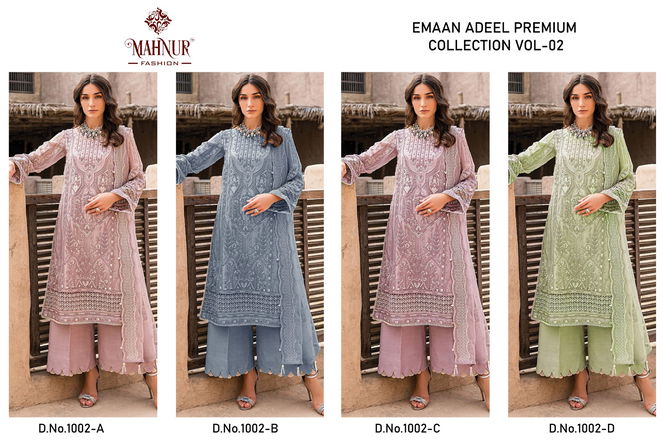 Emaan Adeel Premium Collection Vol 2 By Mahnur Pakistani Suits
